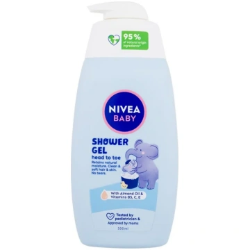 Dušas želeja Nivea Baby dušas želeja no galvas līd