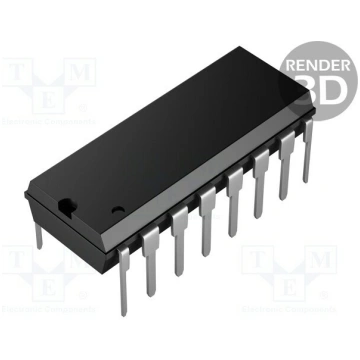 IC: digital; 10 to 4 line,priority encoder; IN: 10