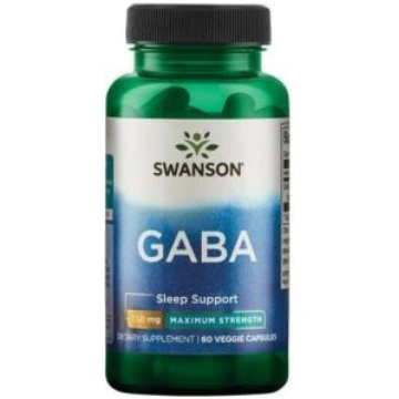 SWANSON GABA kapsulas 750 mg N60 SWU676 0876140267