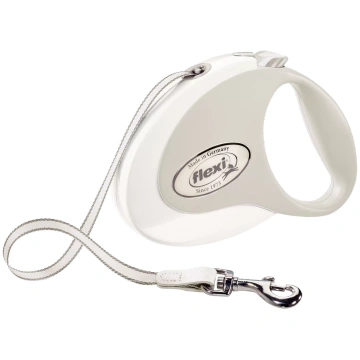 Inerces pavada suņiem – Flexi Style M Tape 5 m, Wh