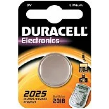Duracell CR2025 1-pack Baterijas CR2025-DURACELL