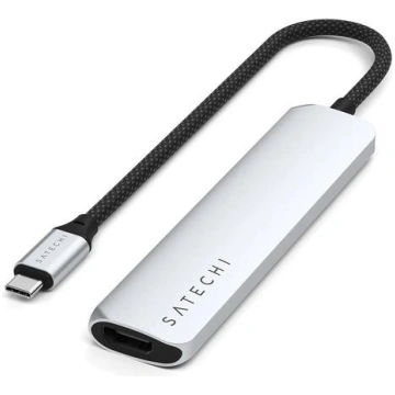 Satechi 6-w-1 USB-C Slim Multiport USB-C (USB-C 2x