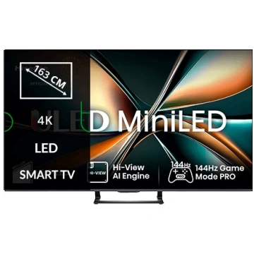 Hisense 65" 4K ULED Smart TV 65U7Q Melns