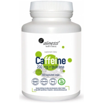 Caffeine 200 mg + guarana Aliness 100 vcaps