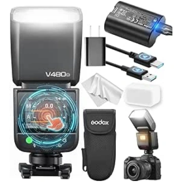 Godox Blitz V480 O kameras zibspuldze Speedlite, V