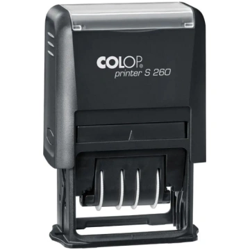 Zīmogs COLOP Datumu numerators S260 D16 (ISO stand