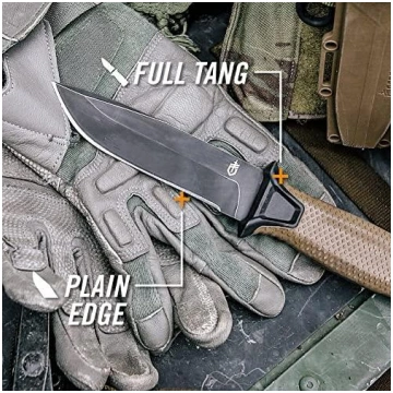 Survival knife GERBER Strongarm Fixed Serrated Coy