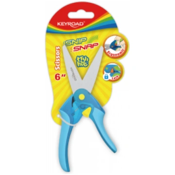 Šķēres Keyroad Easy-open 13cm, asorti JS598853 695