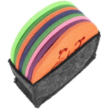 VANZACK Felt Place Mats with Storage Box, Heat Res