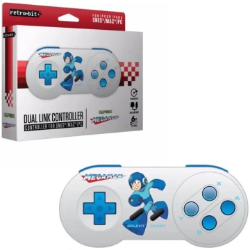 Retro-bit Megaman Dual Link Controller for SNES PC