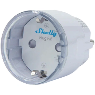 Shelly Plug PM Gen3 Matter 13A smart socket, white