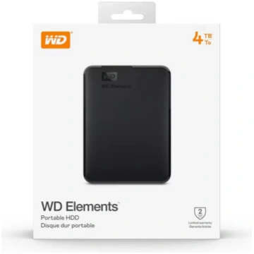 WD 4TB Portable External Hard Drive