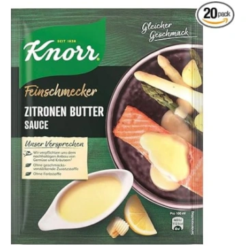 Knorr Gourmet citronu sviesta mērce Garšīga, spilg