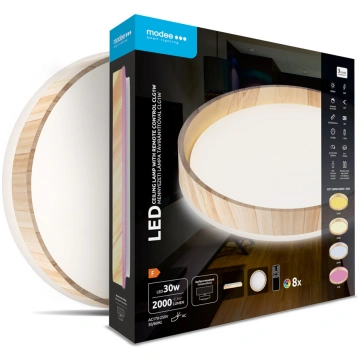 LED griestu plafons "Modee" ar tālvadības pulti 30