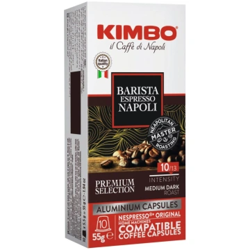 Kafijas kapsulas KIMBO Barista Espresso Napoli, 10