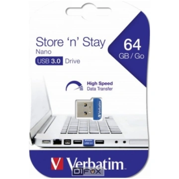 Verbatim Store n Stay Nano 64GB USB 3.0 98711