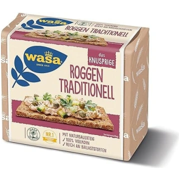 Wasa Crispbread rupjmaize ar rudzu raudzētu mīklu,