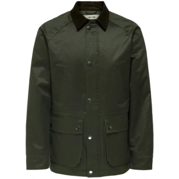ONLY & SONS - Onsbob Waxed Jacket Otw - izmērs XS