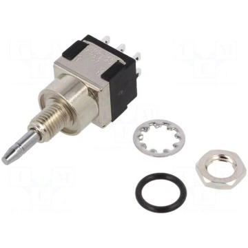Switch: push-button | Pos: 2 | DPDT | 6A/125VAC | 