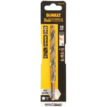 Metāla urbis Dewalt, koks/metāla/tērauds, hss, hex