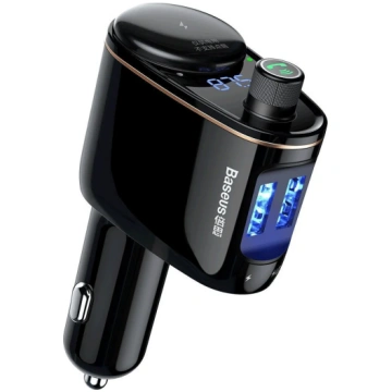 Baseus S-06 Bluetooth FM Modulator, 2 x USB-A CCHC