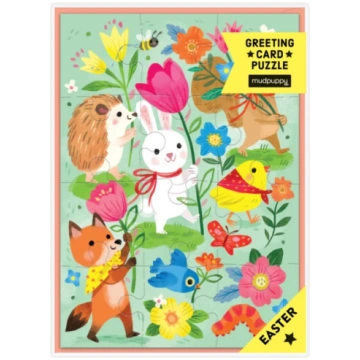 Hoppy Easter! Greeting Card Puzzle Bookshop