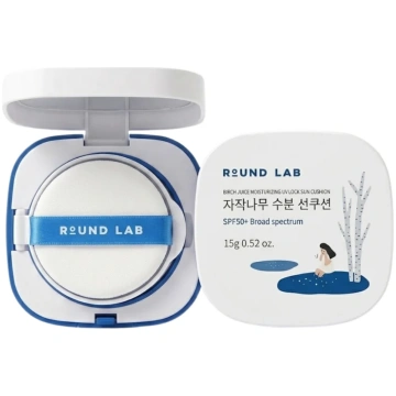 Round Lab Birch Juice Sun SPF50 Cushion - saules a