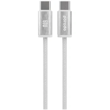 Porodo Woven Braided USB-C To Type-C Cable Data & 