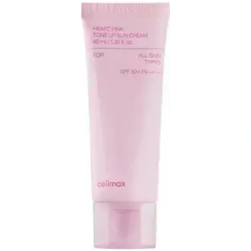 Celimax Heart Pink Tone Up Sun Cream SPF 50 - Tónu