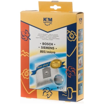 Putekļu sūcēja maiss K&M B05 Mikro