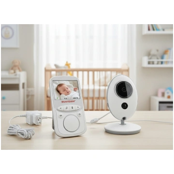 Video aukle, Baby monitors ar akumulatoru un nakts