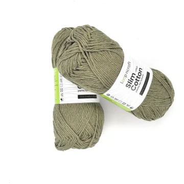Slim Olive Green Recycled Cotton 100gr - 1 pezzo
