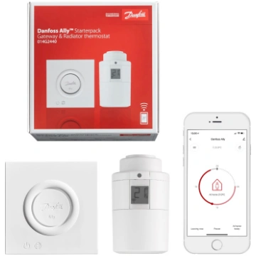 Komplekts Danfoss AllyTM (centrālais bloks + radia