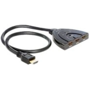 Delock HDMI 3 - 1 Switch bidirectional - video/aud