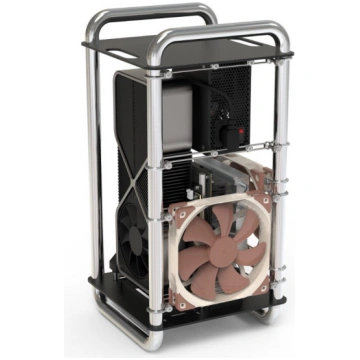 STREACOM DA6 XL Vertical Open Frame ITX Case | GES