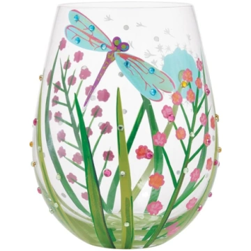 Lolita Dragonfly Stemless glāze ANEB06XZ6NFBXT