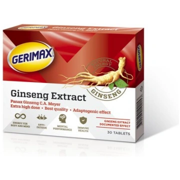 Uztura bagātinātājs, Gerimax Ginseng Extract tab. 