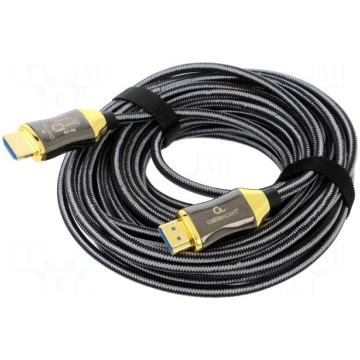 Cable | HDMI plug,both sides | PA | 10m | black | 