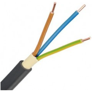 Kabelis NYY-J 3x1,5 mm2