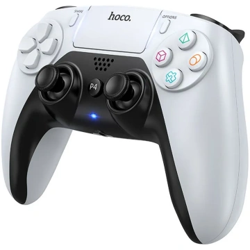 Hoco GA1 Wireless Gamepad for PS4/PS5/PC - White