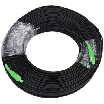 Extralink Patchcord SC/APC-SC/APC Flat drop vienre