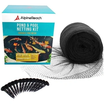 AlpineReach 8,5 mx 9 m dīķa tīkls, smalks siets (1