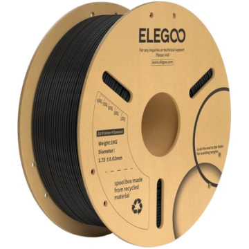 ELEGOO PLA+ Filament (Black) ( 6976021769261 50.20