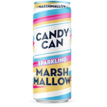 Gāzēts atspirdzinošs dzēriens CANDY CAN, ar marshm