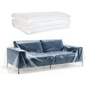2 Pack Plastic Furniture Covers Storage Bag Waterp
