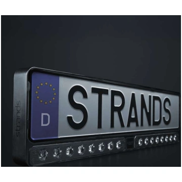 STRANDS DUO BLACK LED 8350 lm 2X10″ S-809446