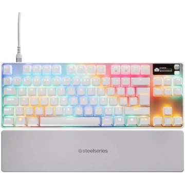 Steelseries Apex Pro TKL Gen 3, US, balta - Klavia