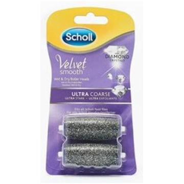Pēdu vīles galviņas Velvet Smooth, 2 gab. Scholl
