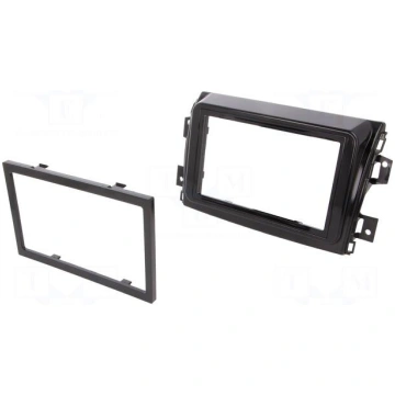 Radio frame | Fiat | 2 DIN | black gloss 4CARMEDIA