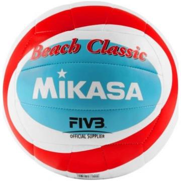 Mikasa Beach Classic Beach Volleyball White-Red-Bl